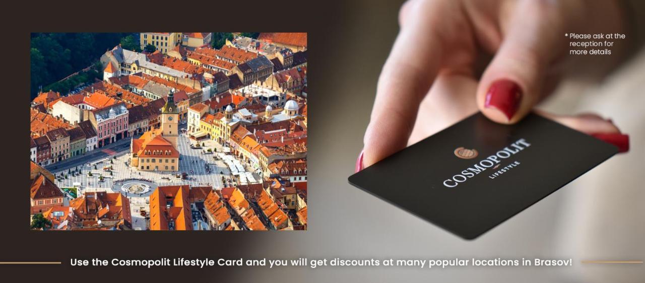 Cosmopolit Booking Brasov Luaran gambar